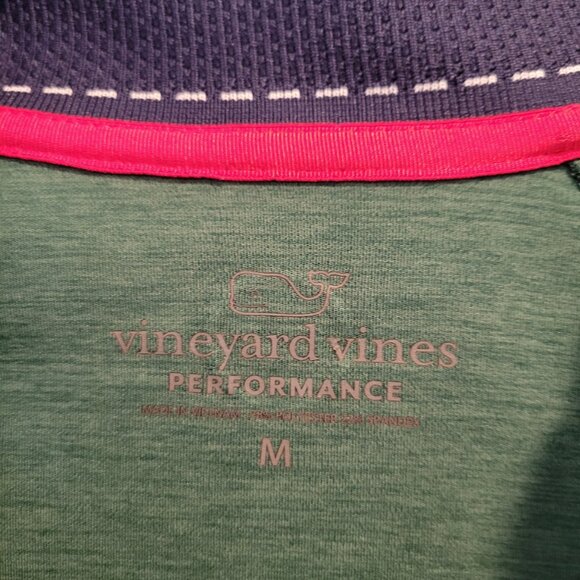 Vineyard Vines Performance 1/4 Zip Size M - Picture 2 of 3